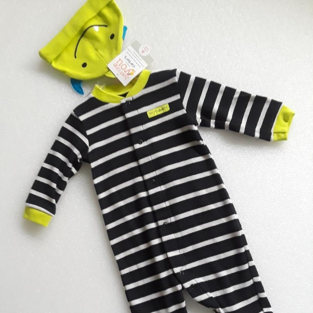 2 pc Sleep & Play set -Halloween theme - 6 mos